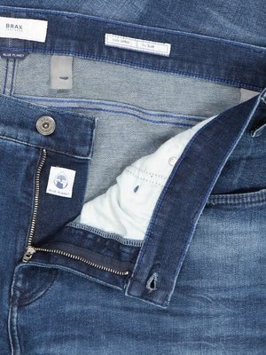 5-Pocket Jeans in Vintage-Waschung, Chris