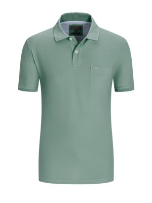 Polo shirt with breast pocket