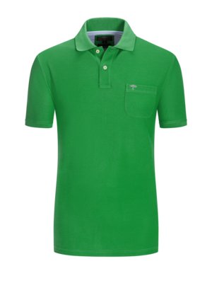 Polo shirt with breast pocket