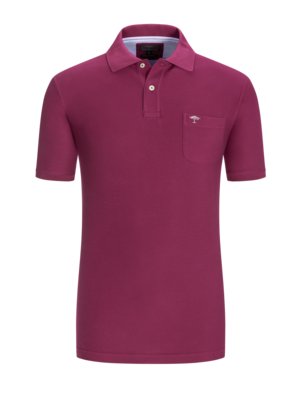 Polo shirt with breast pocket