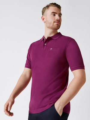 Polo-shirt-with-breast-pocket,-extra-long
