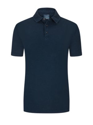 Polo shirt with subtle texture