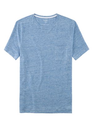 T-shirt in linen blend