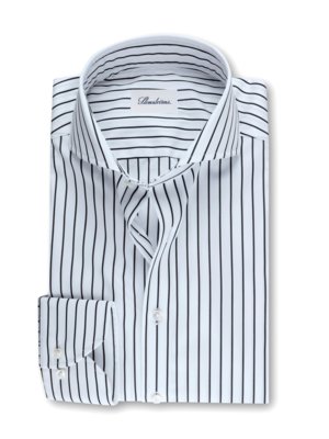 Shirt in two-fold super cotton, Comfort Fit