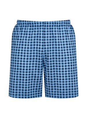 Pyjamas with checked shorts