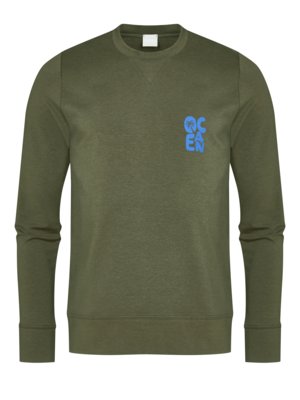 Sweatshirt in a Lyocell blend