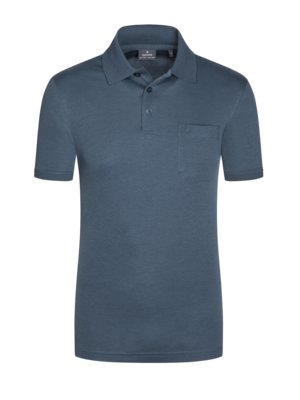 Polo shirt in a cotton blend