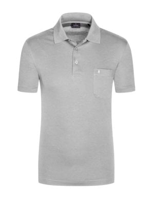 Polo shirt in a cotton blend