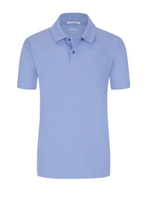 Pure cotton polo shirt