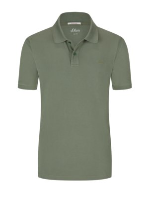 Pure cotton polo shirt