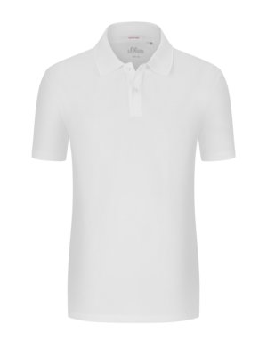 Pure cotton polo shirt