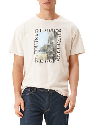 T-shirt z nadrukiem w miejskim stylu