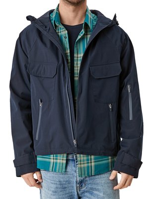 Casual jacket with hood