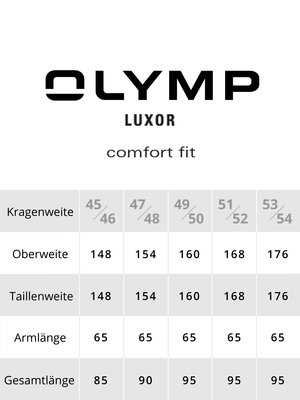 Luxor-Comfort-Fit,-Hemd,-extralang,-bügelfrei