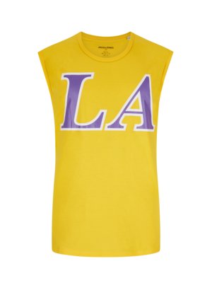 Tank-Top-in-'Lakers'-Farben