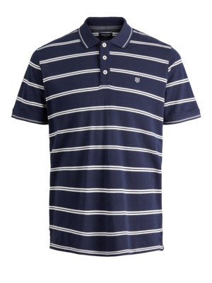 Polo shirt with stripes