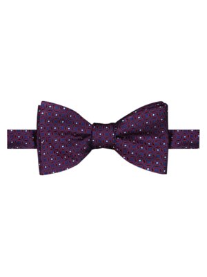Bow tie with floral pattern