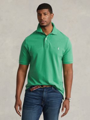 Pure cotton polo shirt
