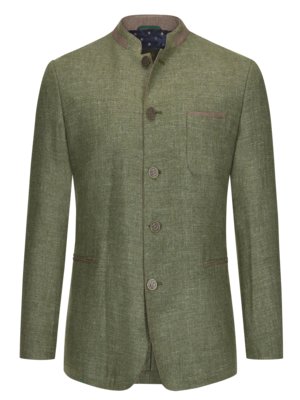 Traditional-jacket-in-new-wool-and-linen-mix