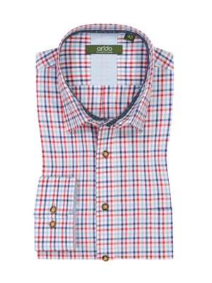 Traditional shirt made of pure cotton, Comfort Fit