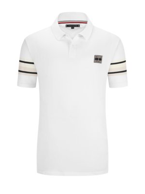 Polo shirt with logo elements