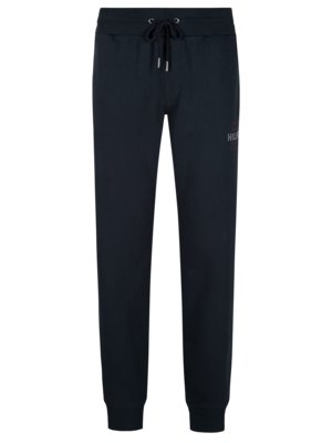 Jogging bottoms with logo print