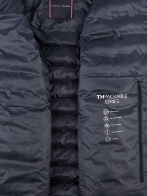 Quilted gilet, Packable Series