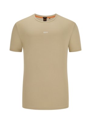 T-shirt with stretch, relaxed fit