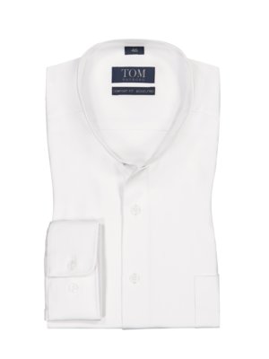 Shirt with standing collar, Comfort Fit