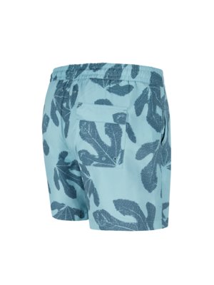 Swimming-trunks-with-floral-pattern