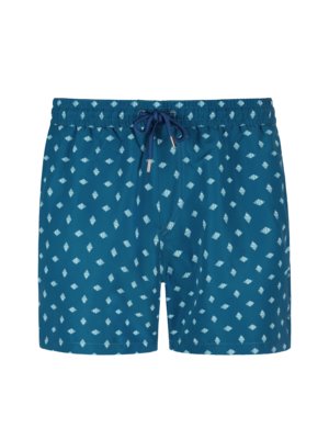 Swimming trunks with pattern