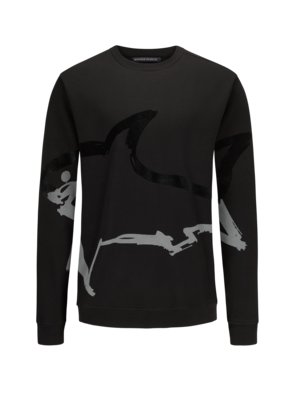 Sweatshirt-with-two-tone-logo-print