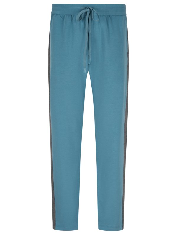 Levně Mey, Teplákové kalhoty ze směsi s lyocelem Modrá