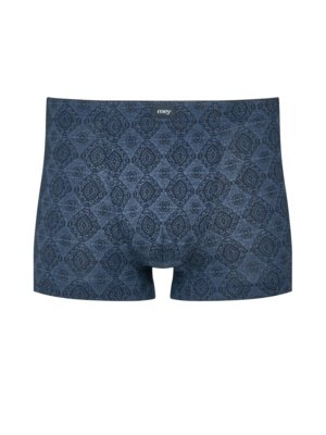 Boxer trunks with all-over print