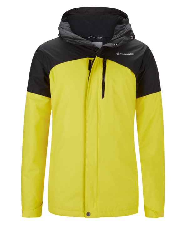 Columbia, Lyžařská bunda s odnímatelnou kapucí Žlutý