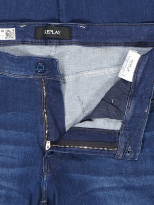 Jeansy 5 pocket, Hyperflex Re-Used, Anbass