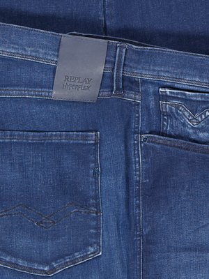 Jeansy 5 pocket, Hyperflex Re-Used, Anbass