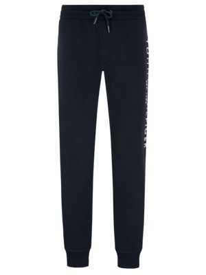 Jogging bottoms with embroidered logo