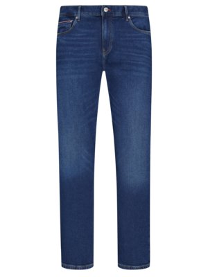  Five-pocket jeans with fade effect