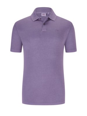 Polo-shirt-in-soft-jersey,-extra-long