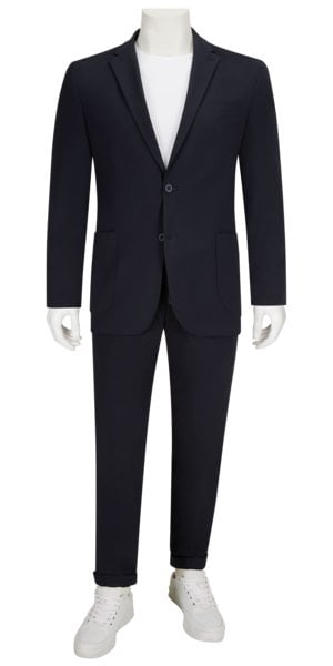 Suit separates suit in a jersey blend
