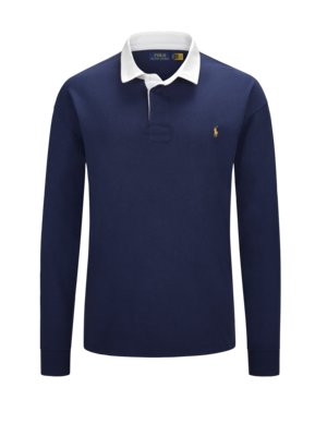 Rugby shirt in pure cotton
