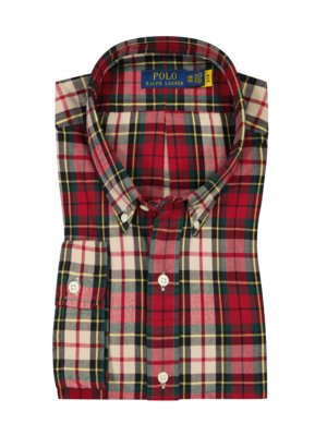 Košile s propínacím límečkem (button-down), oxfordský design