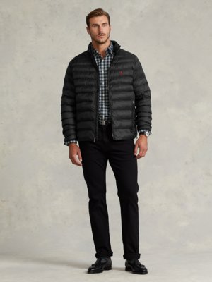 Quilted-jacket-with-small-embroidered-polo-rider