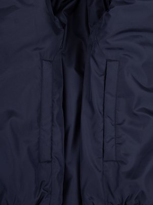 Reversible hooded jacket