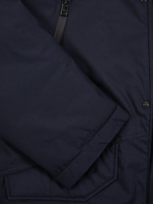 Softshell jacket with hood, extra long