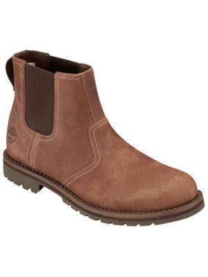 Nubuck leather Chelsea boots, Larchmont