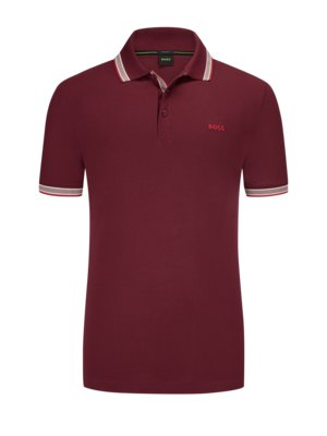 Polo shirt made of pure cotton, Regular Fit