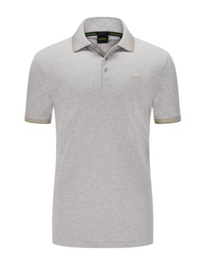 Polo shirt made of pure cotton, Regular Fit