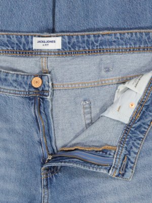 5-Pocket Jeans aus reiner Baumwolle, Mike